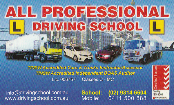 All Professional Driving School